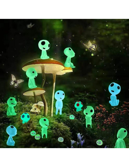 Kit de 49 Figuras Luminiscentes BEZALEL para Jardín de Hadas Kit de 49 Figuras Luminiscentes BEZALEL para Jardín de Hadas