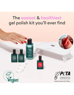 Kit de Uñas en Gel Manucurist con Lámpara LED 24W y Esmalte 2