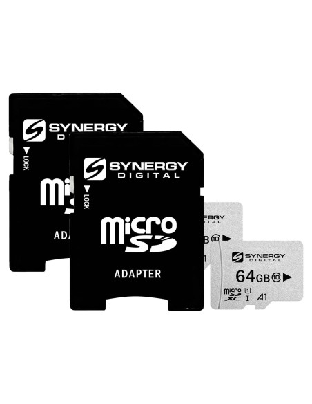 Tarjeta de Memoria Micro SDXC 64GB Synergy Digital UHS-I Clase 10 Tarjeta de Memoria Micro SDXC 64GB Synergy Digital UHS-I Clase 10