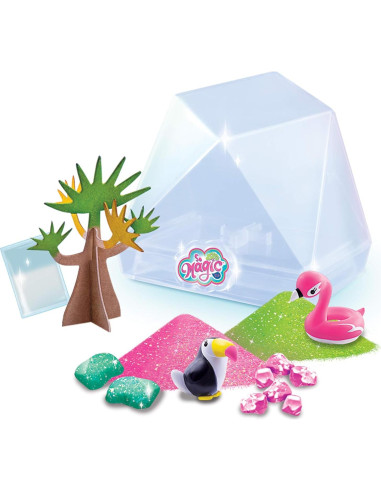 Kit de Terrario Mágico Tropical Canal Toys - DIY 17.78 cm