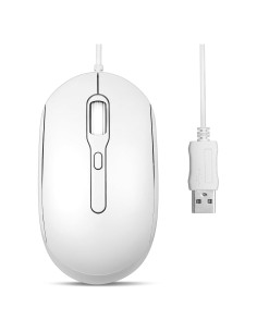 Ratón Óptico USB Perixx PERIMICE-222UW Ambidextro 2000 DPI