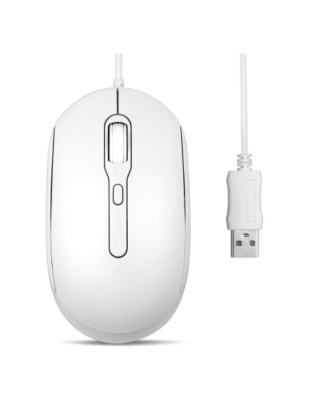 Ratón Óptico USB Perixx PERIMICE-222UW Ambidextro 2000 DPI Ratón Óptico USB Perixx PERIMICE-222UW Ambidextro 2000 DPI