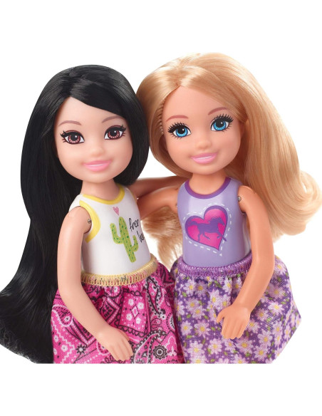 Muñeca Barbie Club Chelsea con 2 Ponis y Accesorios Muñeca Barbie Club Chelsea con 2 Ponis y Accesorios