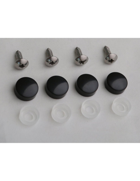 Marco de Placa de Licencia LFPartS Acero Inoxidable con Tornillos M5x16 Marco de Placa de Licencia LFPartS Acero Inoxidable con Tornillos M5x16