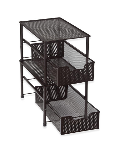 Organizador de Cajones Deslizantes Simple Houseware Bronce 42.54x27.43 cm