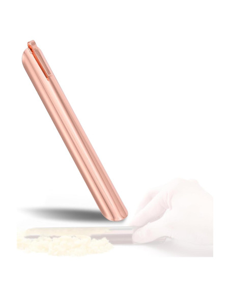 Limpiador de migas de acero inoxidable Xyseamf Oro Rosa Limpiador de migas de acero inoxidable Xyseamf Oro Rosa
