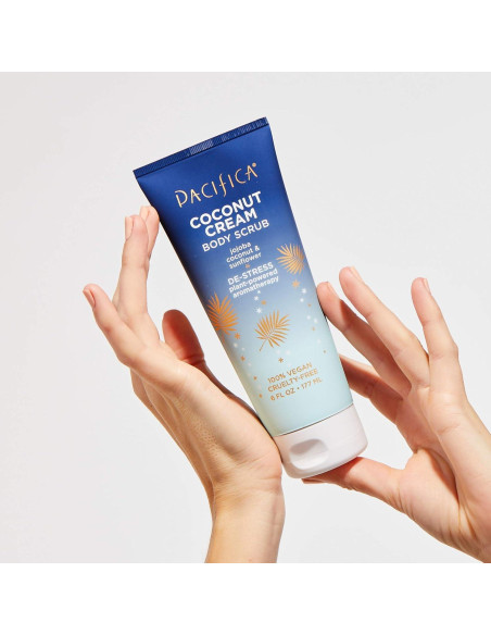Exfoliante Corporal Vegano Pacifica Crema de Coco 177 ml Exfoliante Corporal Vegano Pacifica Crema de Coco 177 ml