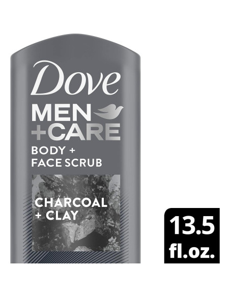Gel de Ducha Dove Men+Care Carbón y Arcilla 382.7 g Gel de Ducha Dove Men+Care Carbón y Arcilla 382.7 g
