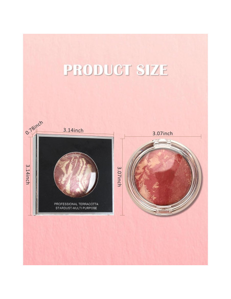 Rubor Horneado Brillante 13.88g - Durazno - Libre de Crueldad Rubor Horneado Brillante 13.88g - Durazno - Libre de Crueldad