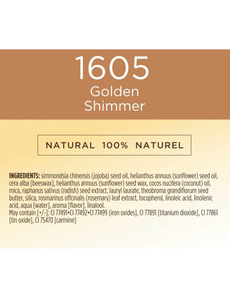 Bronceador en Barra Burt's Bees Brillo Dorado 9.07 g Bronceador en Barra Burt's Bees Brillo Dorado 9.07 g