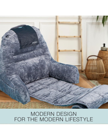 Almohada de Lectura Ergonómica Malu Extra Grande con Soporte