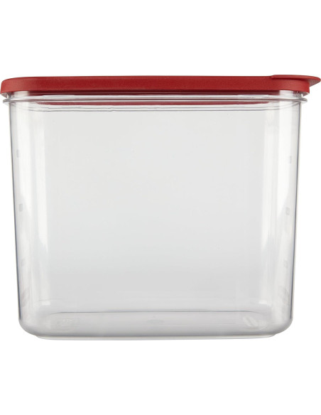 Contenedor de Almacenamiento Rubbermaid 16 Tazas Modular Claro Contenedor de Almacenamiento Rubbermaid 16 Tazas Modular Claro