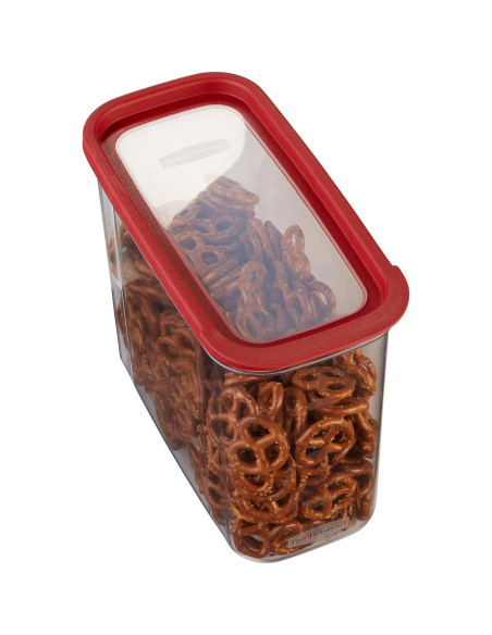 Contenedor de Almacenamiento Rubbermaid 16 Tazas Modular Claro Contenedor de Almacenamiento Rubbermaid 16 Tazas Modular Claro