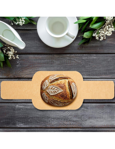 Papel de Horno Marspark 100 Pcs Ovalado con Mango Largo