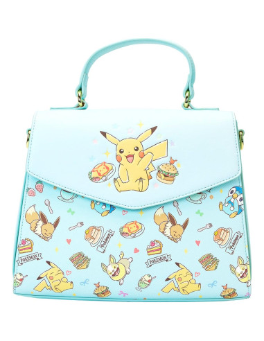Bolso Cruzado Loungefly Pokémon Pikachu 25x20x7.5cm