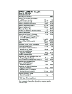 Suplemento Prenatal Thorne - Multivitamínico 90 Cápsulas 2