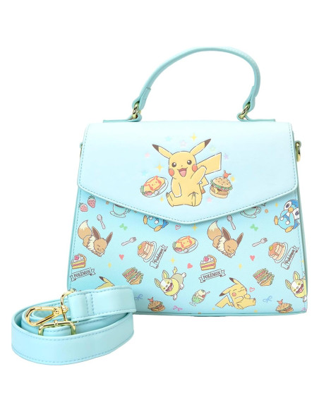 Bolso Cruzado Loungefly Pokémon Pikachu 25x20x7.5cm Bolso Cruzado Loungefly Pokémon Pikachu 25x20x7.5cm