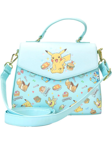 Bolso Cruzado Loungefly Pokémon Pikachu 25x20x7.5cm