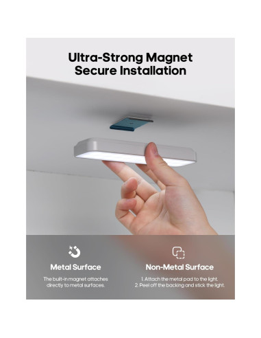 Paquete de 5 luces LED recargables Goodea con sensor de movimiento