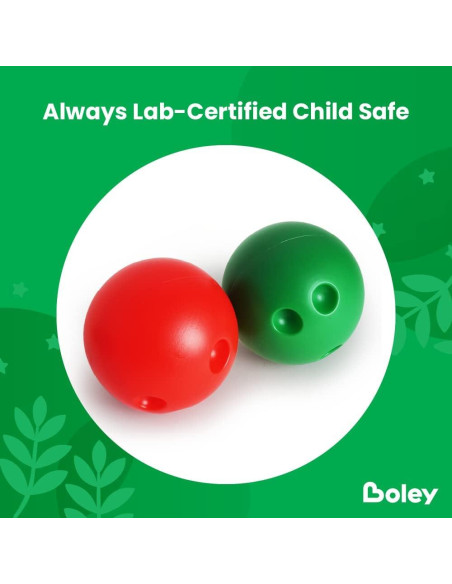 Juego de Bolos para Niños Boley - 12 Piezas Multicolor Juego de Bolos para Niños Boley - 12 Piezas Multicolor