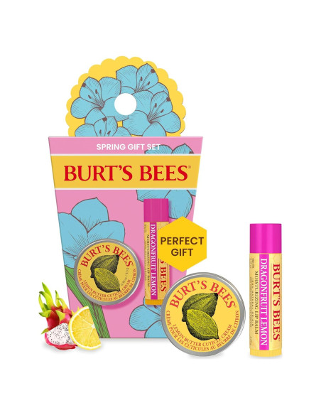Set de Regalo Burt's Bees - Balsamo Labial y Crema Cutículas Set de Regalo Burt's Bees - Balsamo Labial y Crema Cutículas