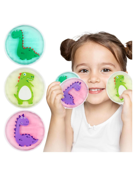 Paquete de Hielo Reutilizable Hilph Dinosaurio 3 Unidades Paquete de Hielo Reutilizable Hilph Dinosaurio 3 Unidades