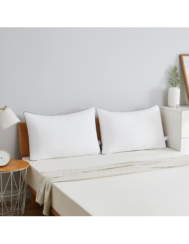 Almohadas Enfriadoras Acanva Rey 4 Piezas Microfibra Transpirable