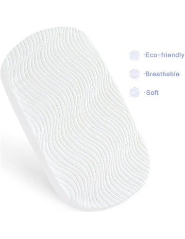 Colchón para Cuna Luv4babe 45.72x73.66cm Impermeable Lavable