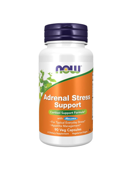 Suplemento Vegano NOW Foods Soporte Cortisol 90 Cápsulas Suplemento Vegano NOW Foods Soporte Cortisol 90 Cápsulas
