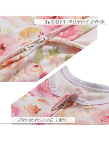 Saco de Sueño para Bebés Little Tots 0-6 Meses Algodón Arcoíris