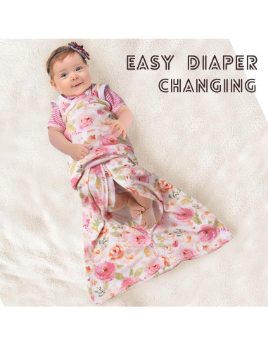 Saco de Sueño para Bebés Little Tots 0-6 Meses Algodón Arcoíris