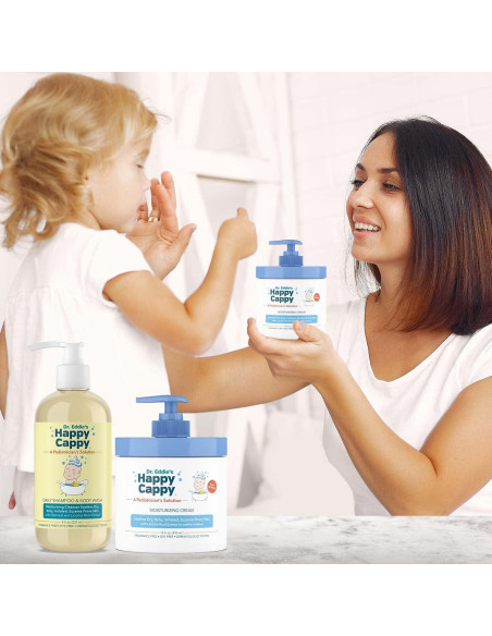 Feliz Cappy Champú y Crema Hidratante 591 ml para Bebés Feliz Cappy Champú y Crema Hidratante 591 ml para Bebés