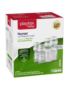 Juego de Biberones Anti-Cólicos Playtex Baby Nurser 4 Pzs