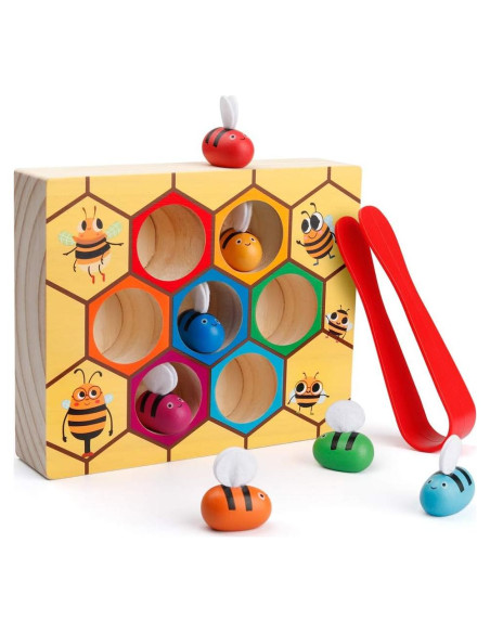 Juguete Educativo Coogam Abejas y Colmena para Niños 3+ Juguete Educativo Coogam Abejas y Colmena para Niños 3+