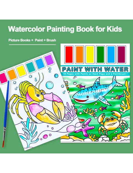 Set de Pintura Acuarela BAOXUE para Niños 4-8 Años - Bolsillo Set de Pintura Acuarela BAOXUE para Niños 4-8 Años - Bolsillo