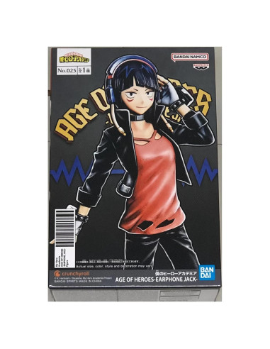 Figura Jack de Auriculares Banpresto Age of Heroes 15 cm