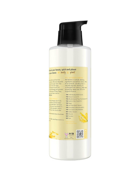 Champú Sin Sulfatos Amor Belleza y Planeta 950ml Coco Ylang Ylang Champú Sin Sulfatos Amor Belleza y Planeta 950ml Coco Ylang Ylang