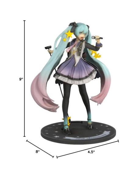Figura de Acción Hatsune Miku 10 Aniversario Taito 20cm Figura de Acción Hatsune Miku 10 Aniversario Taito 20cm