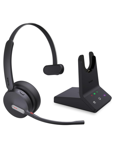 Auriculares Inalámbricos Yealink WH64 Mono UC DECT Bluetooth Auriculares Inalámbricos Yealink WH64 Mono UC DECT Bluetooth