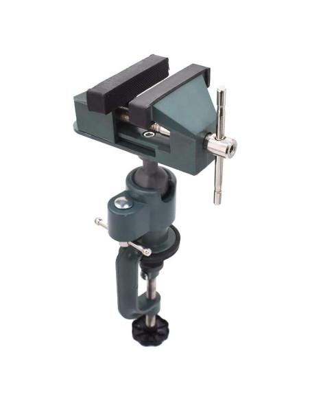 Vise de Banco Universal Findmall 8 cm Aluminio Giratorio 360 Vise de Banco Universal Findmall 8 cm Aluminio Giratorio 360