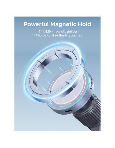 Cargador Inalámbrico UGREEN 25W MagFlow para iPhone