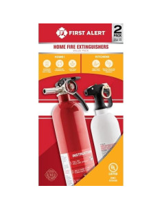 Extintores de Incendios First Alert Home1 y Kitchen5 - Combo 2