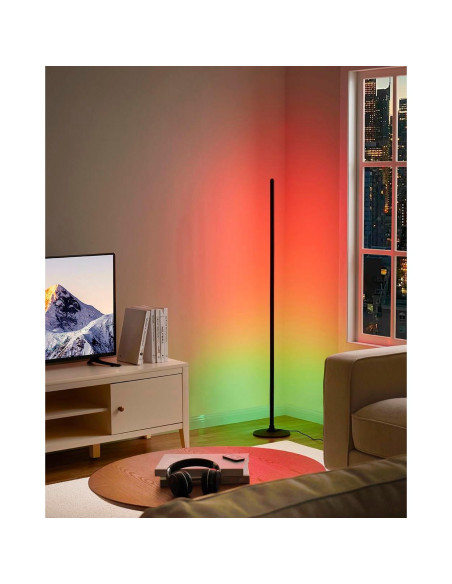 Lámpara de Pie LED MYZI RGB Inteligente con Control Remoto Lámpara de Pie LED MYZI RGB Inteligente con Control Remoto
