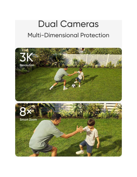Timbre de Video eufy E340 con Duales Cámaras 2K Full HD Timbre de Video eufy E340 con Duales Cámaras 2K Full HD