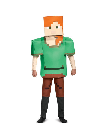 Disfraz de Alex Deluxe Minecraft - Tía S (4-6 años) Disfraz de Alex Deluxe Minecraft - Tía S (4-6 años)