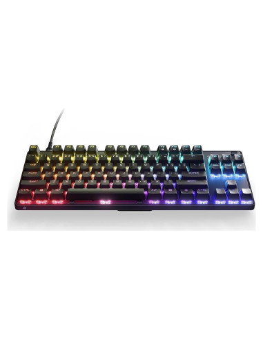 Teclado Mecánico SteelSeries Apex 9 TKL - Óptico Intercambiable