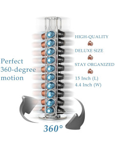 Soporte Giratorio para Cápsulas Mixpresso - Organizador 40 Cápsulas 2