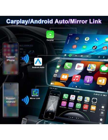Radio Estéreo Android 14 9" Loddery para Ford Edge 2015-2020 Radio Estéreo Android 14 9" Loddery para Ford Edge 2015-2020