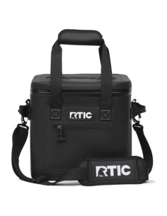 Nevera Blando Aislada RTIC 2 Galones 7.57L Negra