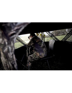 Silla de Caza Plegable Ameristep 360 Silenciosa Negra 2